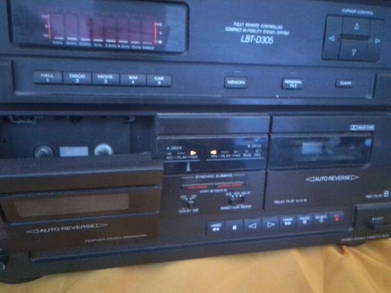 Popular 1990 Sony LBT-D305 Compact Hi-Fidelity Stereo System
