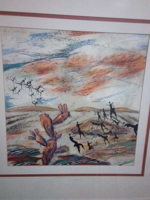 Award Winning SA Artist Henk Serfontein (1971 - ) 'Prickly Pear & Other Myths' Signed & dated 96