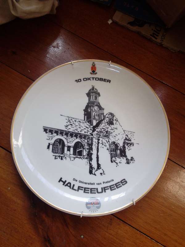 Rare Limited No 485 of 500 Pretoria University HALFEEUFEES Plate 1930 - 1980