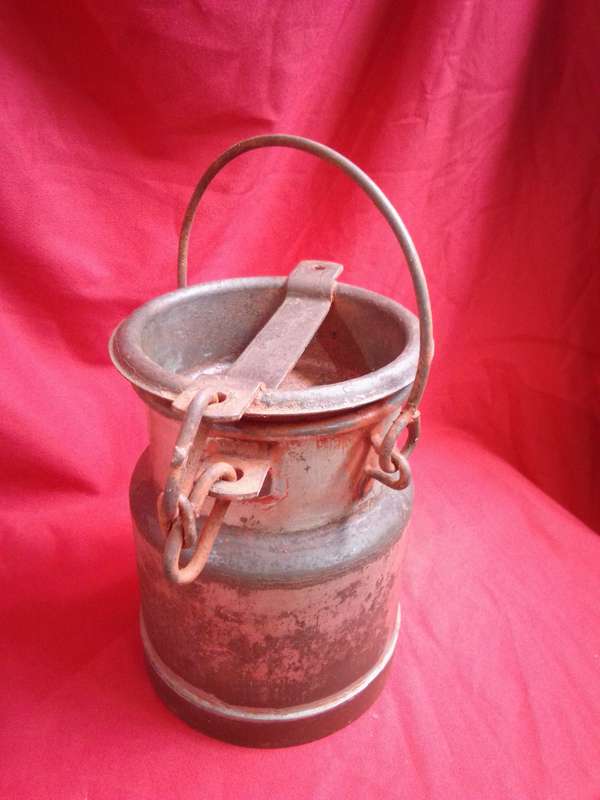 Vintage 1/2 Gallon P137 TSP Branded Milk Can