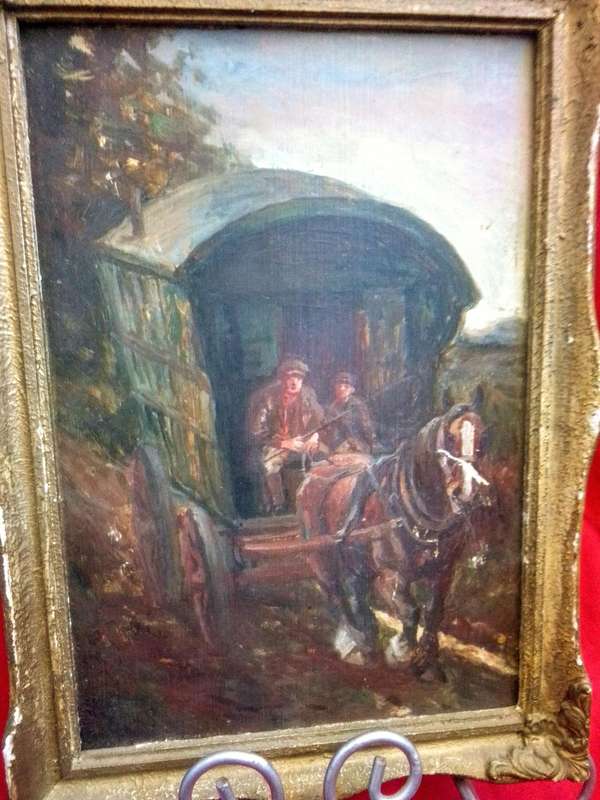 Geoffrey Mortimer (British 1895 - 1996) Oil on Board Circa 1928