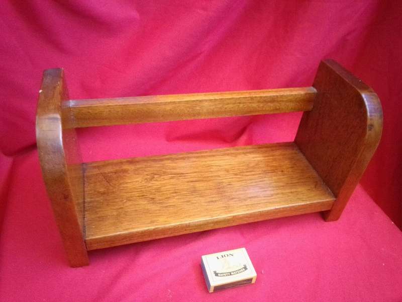 Solid Wooden Desk Top Book Shelf