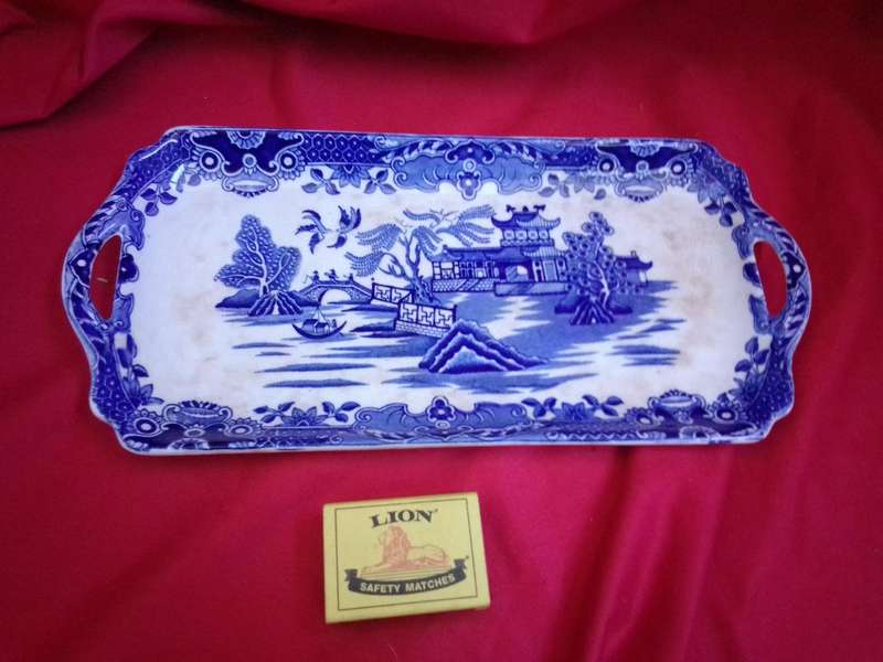 1930's Burleigh Ware 'Willow' Serving Platter