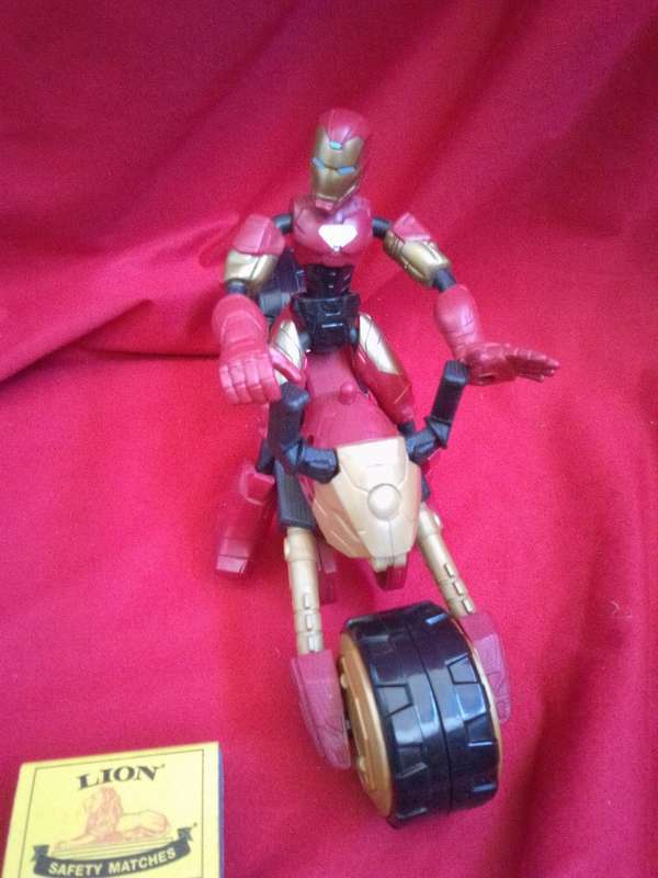 2019 Marvel Hasbro Branded Iron Man With Bike