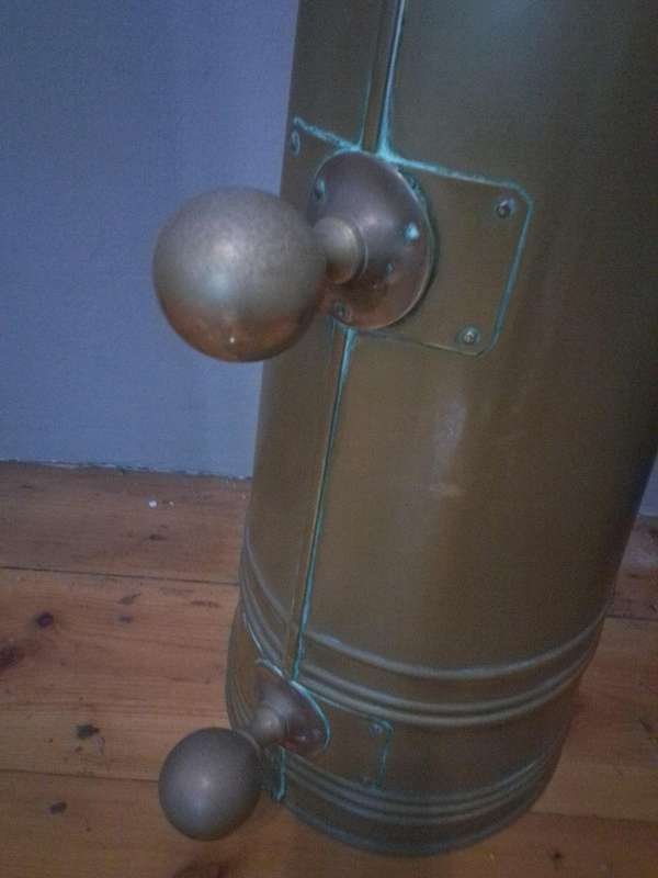 Large Edwardian Brass Coal Scoop