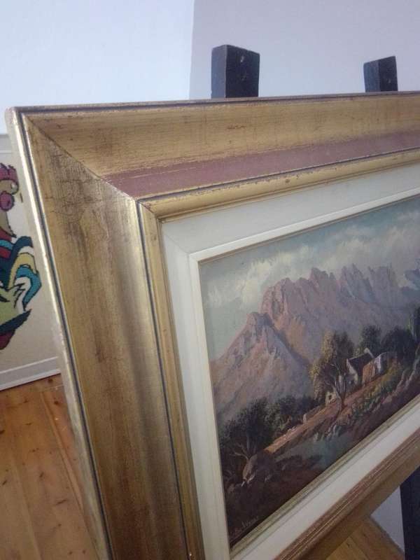 Stunning 'Landscape' Oil on Board by Internationally Acclaimed SA Artist Victor Visser (1907 - 1995)