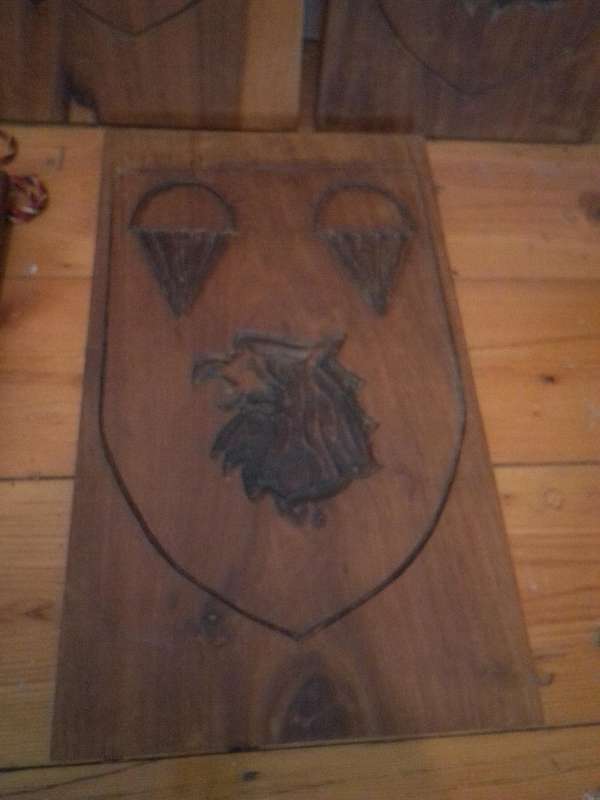 SA Parachute Battalion (1978 - 79) Wooden Plaques + Boer War Era Clay Plaque