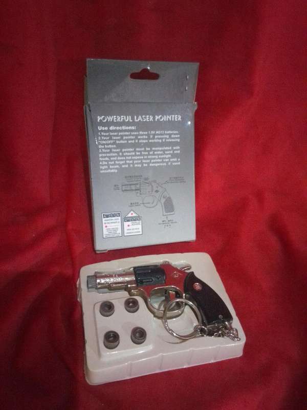 P37 Powerful Laser Pointer with attachments (Working)