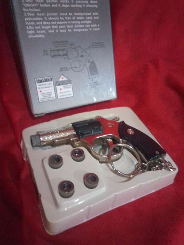P37 Powerful Laser Pointer with attachments (Working)
