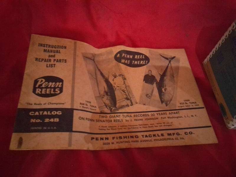 Vintage Penn Beachmaster No 160 in Original Box + Accessories