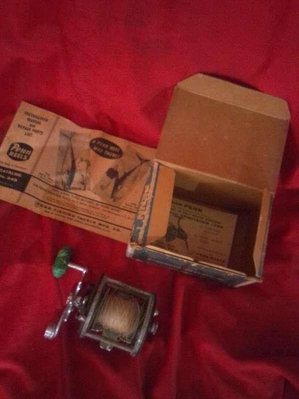 Vintage Penn Beachmaster No 160 in Original Box + Accessories