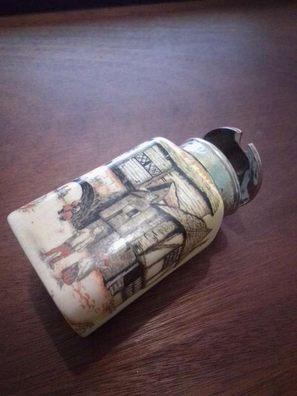 Art Deco Lancaster Sandland 'The Jolly Drover' Mustard Pot