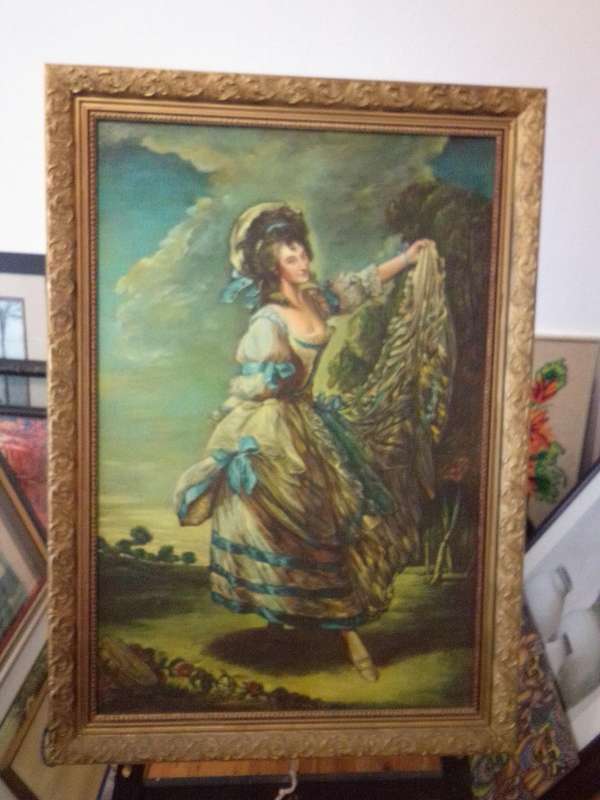 1981 Caprice Original Oil On Canvas (With Original Certificate)