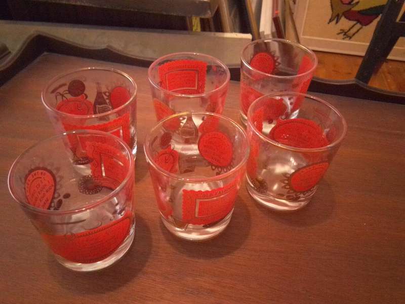 Set of 6 Retro Whiskey Tumblers