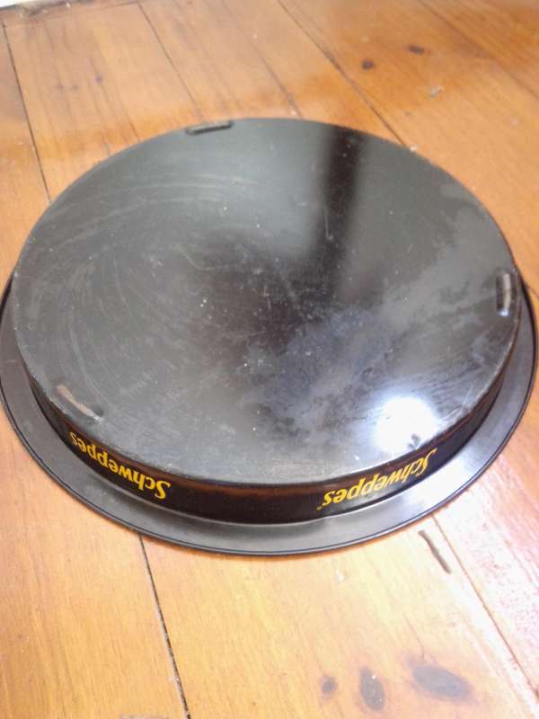 Retro Schweppes Enameled Tray