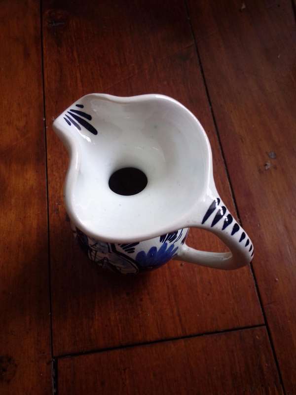 Vintage Delft Holland Blue & White Pitcher