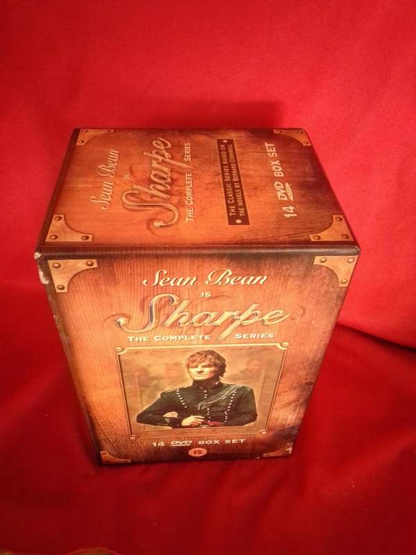 Sean Bean is Sharpe The Complete Series 14 DVD Box Set