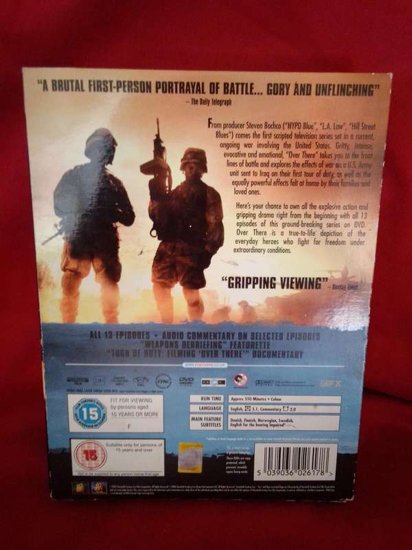 OVER  THERE The Complete Series DVD Box Set