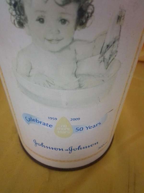 Johnson's Baby Shampoo 50 year Tin 1959 - 2009