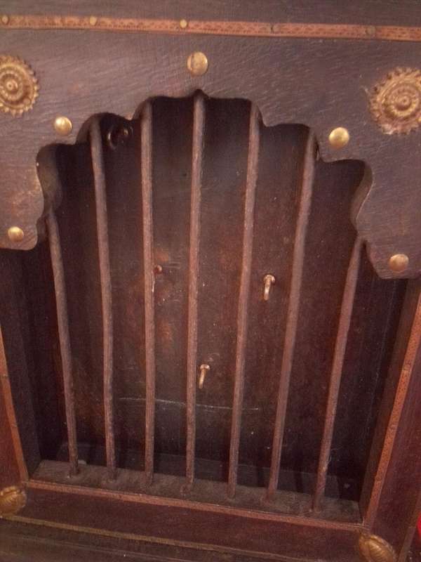 Old Wooden Keyring Holder
