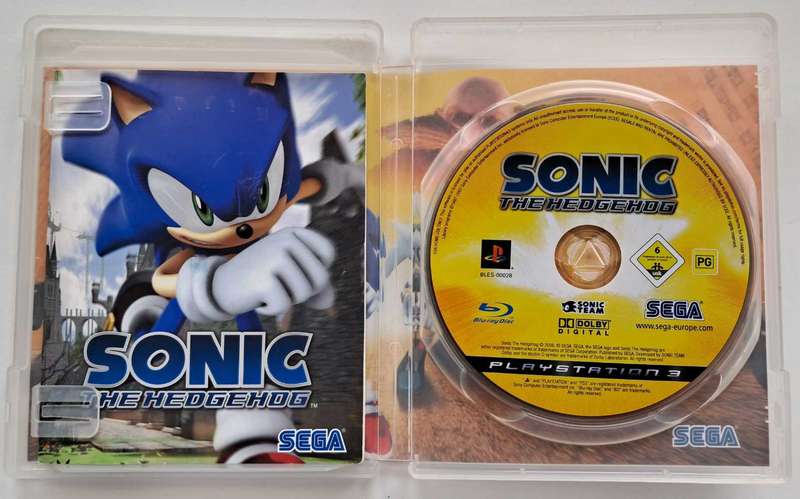 Sonic The Hedgehog for PS3 Complete game + Manual - Good Condition!