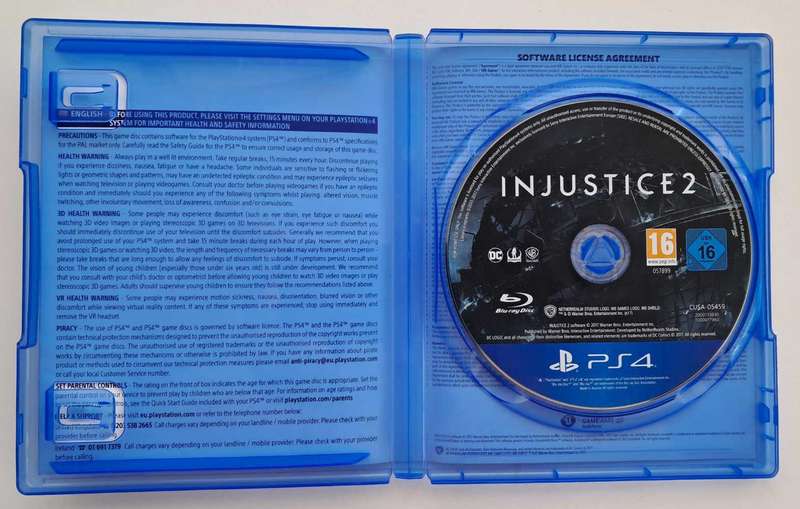 Injustice 2 for PS4 - Good Condition!