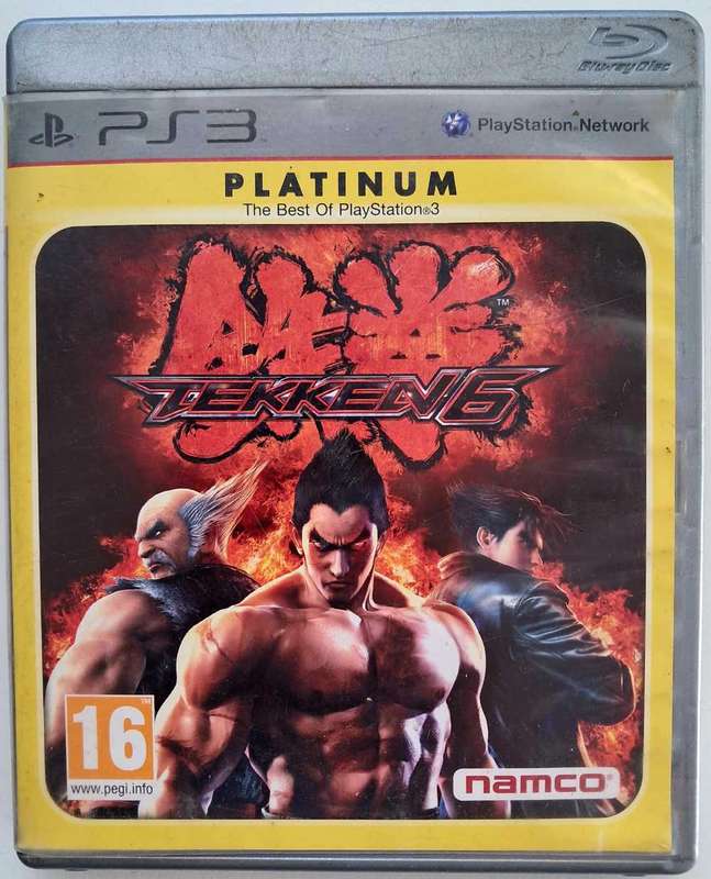 Tekken 6 [Platinum] for PS3 Complete Game + Manual (Tested) - Good Condition