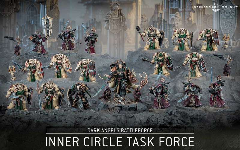 Dark Angels Battleforce: Inner Circle Task Force Warhammer 40k