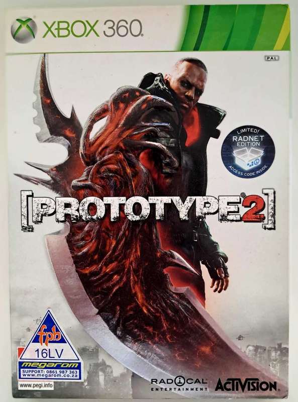 Prototype 2 for Xbox360 Complete Game + Manual - Good Condition!