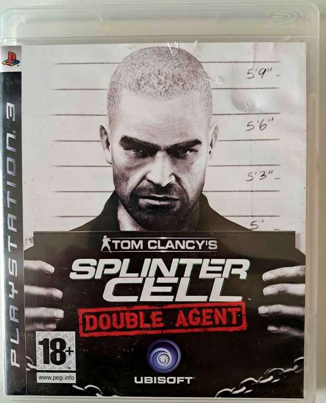 Splinter Cell: Double Agent for PS3 Complete Game + Manual  - Good Condition
