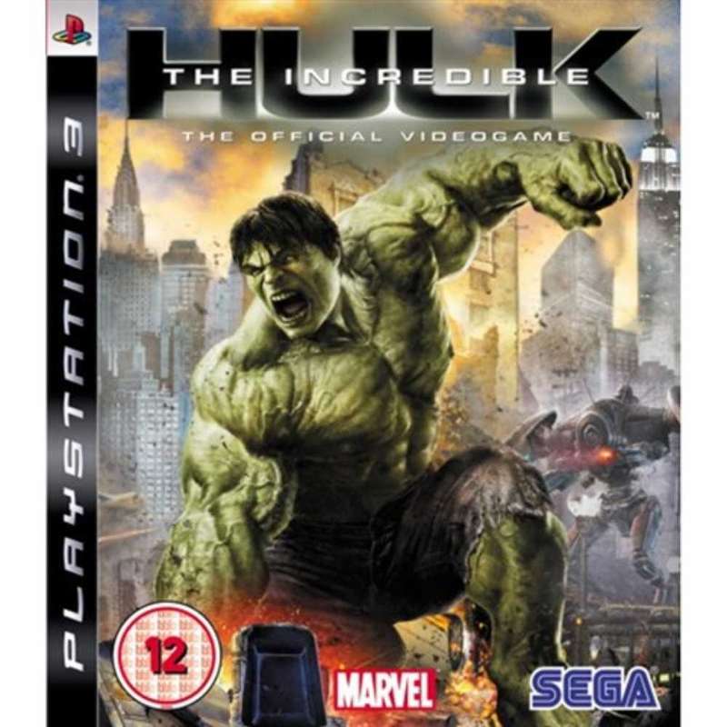 The Incredible Hulk for PS3 Complete Game + Manual (Tested) - Good Condition