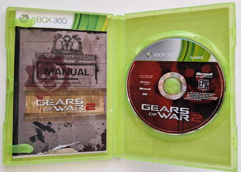 Gears Of War 2 [Classics] for Xbox 360 (CIB) - Good Condition!