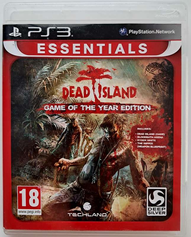 Dead Island Game of the Year Edition [Essentials] for PS3 Complete Game + Manual (Tested!)