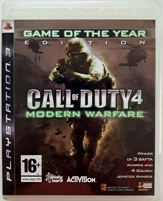 Call of Duty 4 Modern Warfare for PS3 Complete Game + Manual - Good Condition (Tested!)
