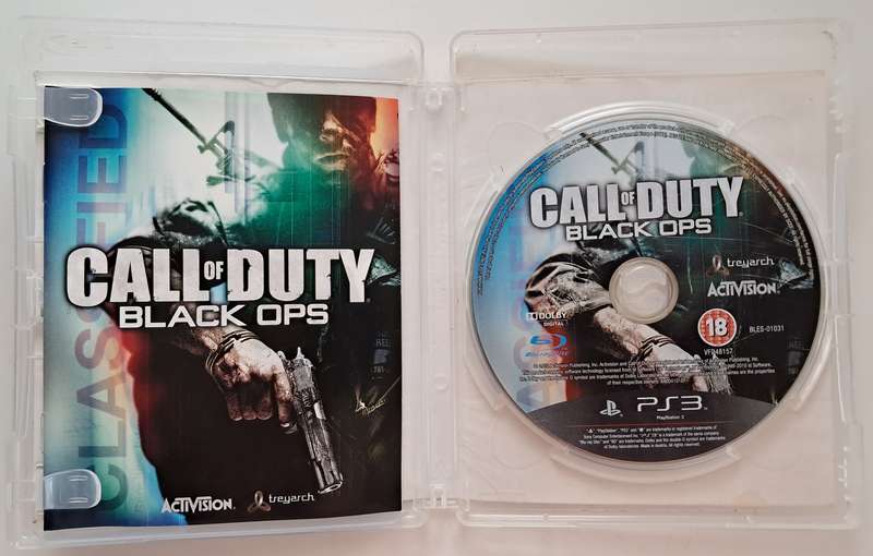 Call of Duty Black Ops For PS3 Complete Game + Manual - Good Condition