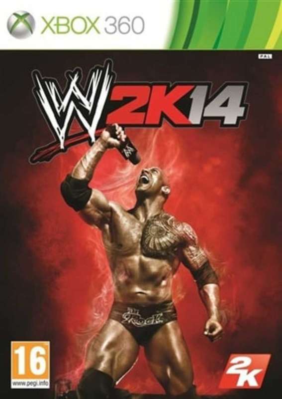 WWE 2K14 for Xbox360 Complete Game + Manual