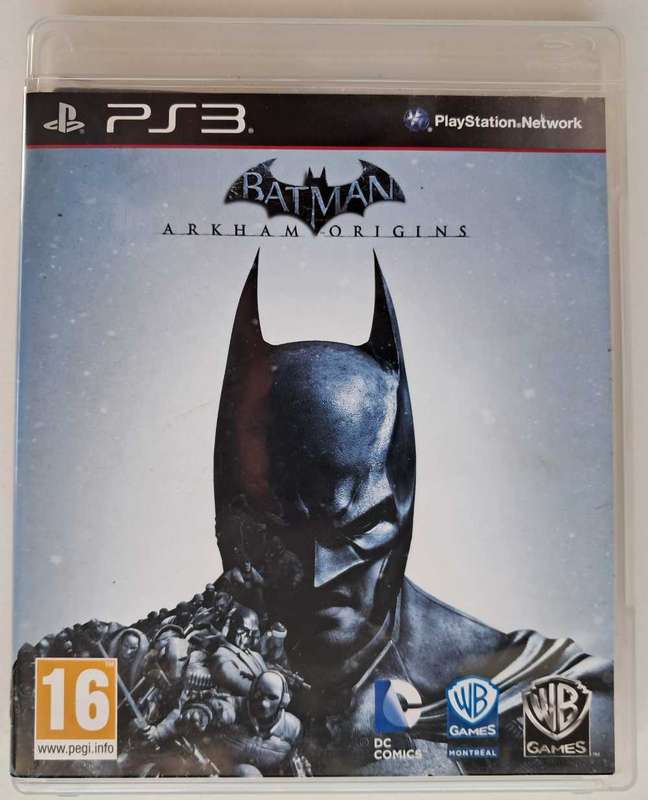 Batman: Arkham Origins for Ps3 Complete Game + Manual - Good Condition