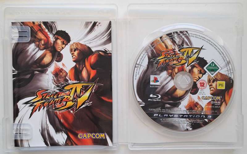 Street Fighter IV for PS4 with Collectors Edition Cover - Complete Game + Manual  - Good Condition