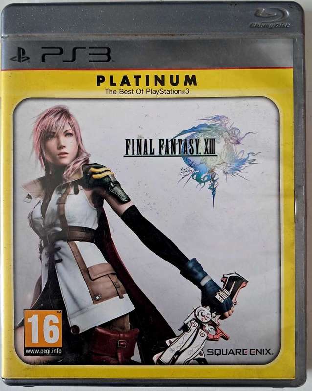 Final Fantasy XIII [Platinum] for PS3 Complete Game + Manual - Good Condition