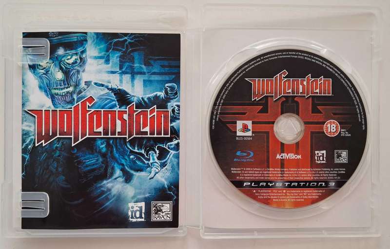 Wolfenstein for Ps3 Complete Game + Manual (Tested) - Good Condition!
