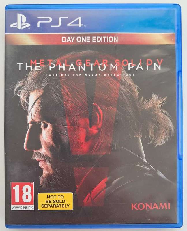 Metal Gear Solid V: The Phantom Pain [Day One Edition] for PS4 - Good Condition!