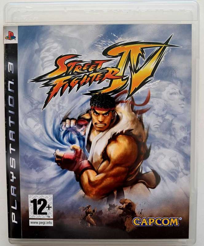 Street Fighter IV for PS4 with Collectors Edition Cover - Complete Game + Manual  - Good Condition