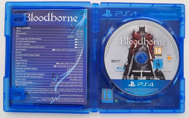 Bloodborne for PS4 Complete Game - Good Condition