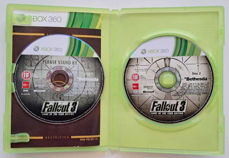 Fallout 3 [Game Of The Year] for Xbox 360 (CIB) - Good Condition!