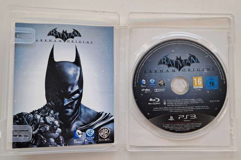 Batman: Arkham Origins for Ps3 Complete Game + Manual - Good Condition