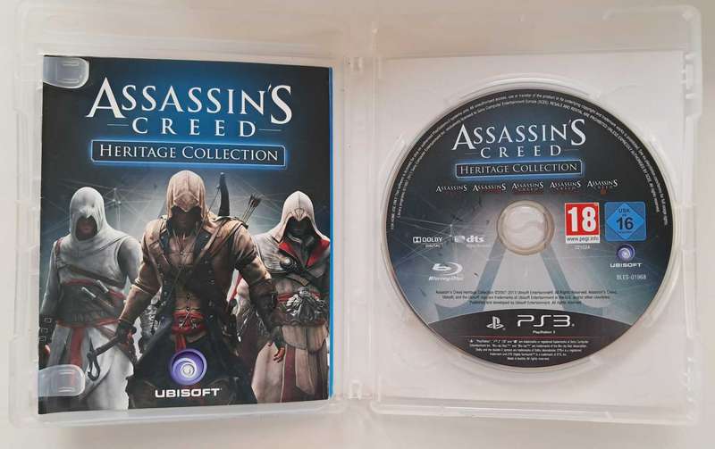 Assassin's Creed: Heritage Collection Complete Game + Manual (Tested) - Good Condition!