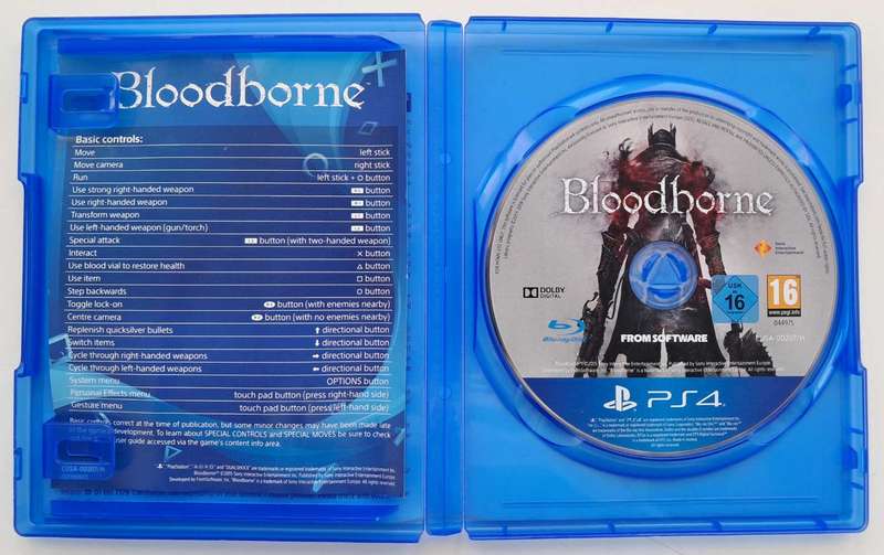 Bloodborne [Playstation Hits] for PS4 Complete Game - Good Condition!