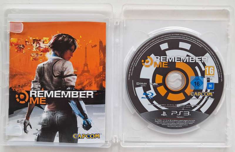 Remember Me for PS3 Complete Game + Manual - Good Condition!