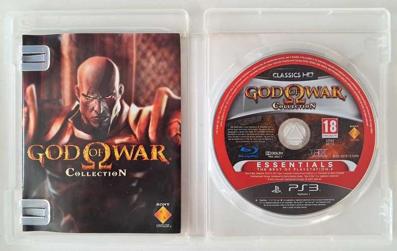 God Of War Collection [Essentials] For PS3 (CIB) - Good Condition!