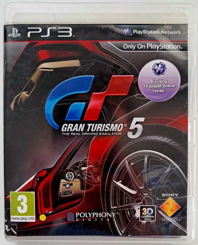 Gran Turismo 5 for PS3 Complete Game + Manual (Tested) Good Condition!